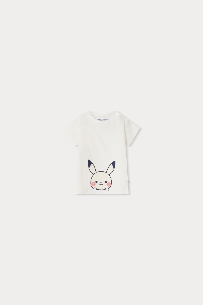 [Bonpoint X Pokémon 한정판] 베베 티셔츠 Tom_102